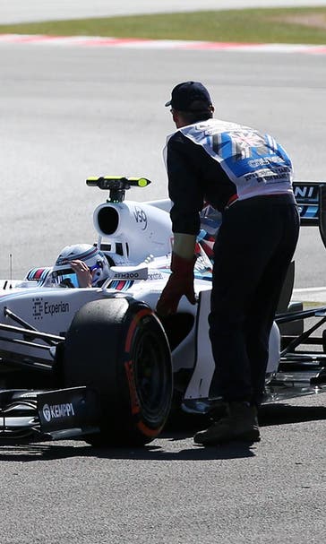 F1: Susie Wolff's practice brought to premature end